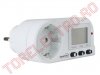 Wattmetru cu priza Schucko EM02/SAL