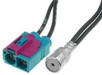 Adaptor Antena auto Fakra Mama Dual - ISO Mama pentru Audi Seat Skoda VW Fakrax2-ISO