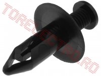 Dibluri Plastic Auto pe gaura 8 mm lungi de 22mm Negre tip NIT cu Surub FIXRI-USR-1 - Set 20 bucati