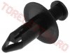 Dibluri Plastic Auto pe gaura 8 mm lungi de 22mm Negre tip NIT cu Surub FIXRI-USR-1 - Set 20 bucati