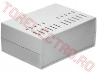 Cutie montaje electronice si electrice BOX631 - 294x217x120mm pentru Amplificatoare Montaje Audio Alimentatoare Echipamente cu Grilaj Aerisire