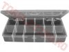 Cutie  Compartimentata MBX430  40x130x260mm 12 Casete Transparenta