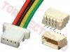 Conector Cablaj 4 Pini Mama + Tata Pas 1.27mm - cu Fire 15cm 4x28AWG CP73232 Set 10 bucati