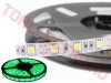 Banda LED Verde SMD5050W 60LED/m de Interior fara Silicon R5GW2136/TC la Rola 5m