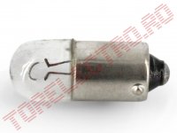 Bec Auto 12V  4W cu Soclu BA9S12V - set 10 bucati