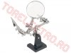 Lupa  60mm 2X cu Suport si 2 Clesti de Prindere ZD10DMV