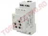 Releu Temporizator 8+2 Functii 2 Timpi independenti 0.1 secunde - 100 zile alimentat la 24Vca/Vcc pe sina DIN cu iesire Releu SPDT-16A-250Vac PCM1124ACC
