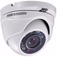 Camera Supraveghere de Interior Hikvision 1MP F2.8mm IR 20m Multisistem Video Analogic CVBS - AHD - HDCVI - HDTVI Dome DS-2CE56C0T-IRPF CVID15