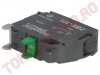 Contact Bloc pentru Buton Comanda ZBE-101 NO Verde Schneider