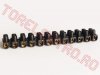 Regleta cu Surub NR.0  24A - 2.5mmp D3mm Sir 10 NEAGRA CN0S/AAM