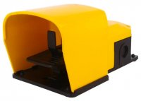Pedala  Industriala contact electric cu intrerupator de comanda   6A - 250Vca NO+NC cu Dubla Protectie la declansare accidentala PSY101
