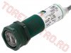 Senzor de Proximitate Optic cu REFLEXIE pe filet M18 PNP NO-NC Reglabil Distanta 0 ... 30mm Alimentare 10...30Vdc Cablu 2m clasa IP66 WODPPW1