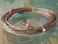 Sonda de temperatura tip K  +400*C pe filet  M6 si cablu de 1m K-1m/M6 SK1458/TC