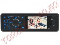 Radio-USB  Sal VBX100 cu Bluetooth, Player USB, SD, Aux IN, Telecomanda, Ecran TFT 3