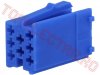 Conectoare Mufe si Pini > Corp Mufa Mini Iso Mama Albastra cu 8 Pini Autoblocanta MIS3314413
