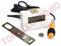 Contor electronic numarator de Impulsuri LCD pe 5 cifre cu Senzor Magnetic ZX5A CN5070/TC