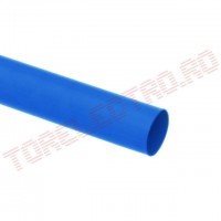 Tub Termocontractabil   4.8mm contractie 2:1 Albastru 1m - Set 10 bucati