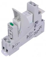 Releu 12V - 16A SPDT Intermediar pe sina DIN P85012DCLD pentru Tablouri si Instalatii Electrice