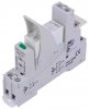 Releu 12V - 16A SPDT Intermediar pe sina DIN P85012DCLD pentru Tablouri si Instalatii Electrice