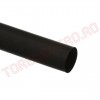 Tub Termocontractabil   8.0mm contractie 4:1 Negru 1m - cu raport foarte mare de strangere