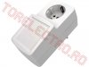Carcasa BOX250 - 64x129x57mm pentru Alimentator Transformator Sursa Montaj Electronic
