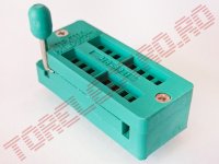 Soclu DIL ZIF 16 Pini pas 2,54mm Slim ZIF16S