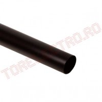 Tub Termocontractabil   9.5mm Autoadeziv 3:1 Negru 1m