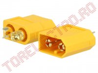 Conector Electric tip XT60 pereche Mama - Tata XT60MT2X - Set 10 perechi - pentru Robotica si Alimentare