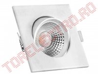 Spot Tavan Alb Neutru 220V cu LED-uri SMD 5W SKU7333 - Patrat