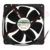 24Vcc > Ventilator  24V 120x120x38 mm 9.2W 234mch 2Fire MEC0382V1 cu Flux Mare de Aer