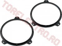 Rama Adaptoare Difuzor 165mm 204493K Neagra pentru BMW E46 - portiera fata - set 2 bucati