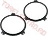 Rame Adaptoare Difuzoare Auto > Rama Adaptoare Difuzor 165mm 204493K Neagra pentru BMW E46 - portiera fata - set 2 bucati