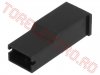 Manson Izolator Plastic MX652MBK pentru papuci 6.3mm Mama - Negru - set 50buc