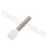Capete de Fir > Pini Terminali de Cablu Izolat pentru  0.5mm2 x  8mm TC0.5/100-8 Set 100 buc