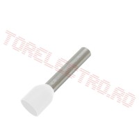 Pini Terminali de Cablu Izolati pentru  0.5mm2 lungi de  8mm TC0.5-8 Set 100 buc