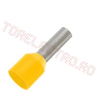 Pini Terminali de Cablu Izolati pentru  6mm2 lungi de 12mm TC6.0-12 Set 100 buc