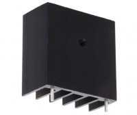 Radiator Tranzistori Triace si Surse din Aluminiu  RAD075 Negru 30x30x15mm