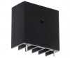Radiator Tranzistori Triace si Surse din Aluminiu  RAD075 Negru 30x30x15mm