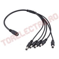 Splitter Distribuitor Cablu de Alimentare 5 Camere CSPx5