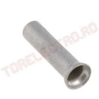 Pini Terminali de Cablu Neizolati pentru  2.5mm2 lungi de 14mm TCSN0025-14 Set 100 buc