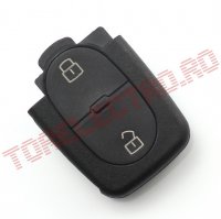 Accesoriu Carcasa Cheie cu 2 Butoane pentru Audi cu Baterie 2032 CC043/GB