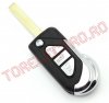 Carcasa Cheie Tip Briceag cu 3 Butoane CC299/GB