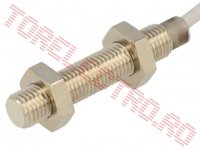 Senzor de Proximitate Inductiv pe filet  M8 Iesire PNP-NO Distanta 0-2mm Alimentare 10-30Vcc cu Cablu 2m PCIDS2ZPWM8452M/SEL