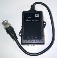 Balun CCTV Camere Supraveghere CVBS HD AHD Analogic cu Amplificare pentru DVR Analogic sau AHD BAL1190