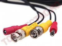 Cablu Mufat BNC Video + Alimentare pentru Camere de Supraveghere - Tronson 30m SUP30C