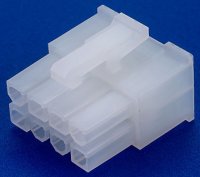 Mufa Mama 8 Pini Conector Pas 4.2mm MX5578WHI pentru Cablu Adaptor PCI Express Placa Video