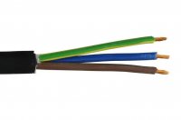 Cablu Fara Propagare Flacara - Ignifug - Flame Retardant - 3x1.5mm2 Gumat Negru 750V H07RNF3G1.5 - la Rola 10m