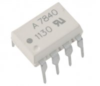 HCPL-7840 - Optocuplor A7840 cu Amplificator separat optic DIP8