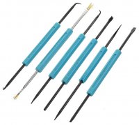 Trusa de lucru 6 piese duble 180mm Brumate pentru Asistenta Lipire Dezlipire placi Electronice SA10/6