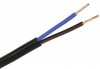 Cablu Electric Litat  2 Fire Plat Negru MYYUP 2x1mmp Cupru PUR CAB100XB